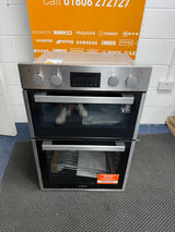 Hotpoint DIH 10D IX 113 Litre Double Built-in Oven in Stainless Steel - A/A Rated - HW182399