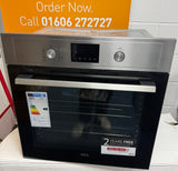 AEG BEX535A61M (82) 3000 Built-in Electric Single Oven with AirFry and Aqua Clean in Stainless Steel - A+ Rated - (Blemished) - HW182532