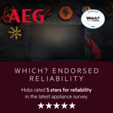 AEG IKE64450FB 60cm 4-Zone Induction Hob with Multibridge Surface - (Tatty Box) - HW181829-01