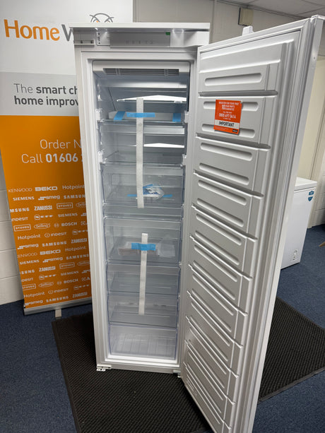 Hotpoint HTSD18F013H1 (37) 209 Litre Tall Built-In Freezer with No Frost - E Rated - HW182837