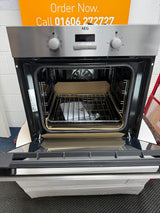 AEG BSX23101XM (50) 6000 Series SurroundCook Electric Single Oven - Stainless Steel - A Rated - 13 Amp Plug - (Ex Display) - HW182350