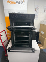 AEG 6000 DCB535060B (60) SurroundCook Electric Double Built-in Oven in Black - A/A Rated - (Ex Display) - HW182460