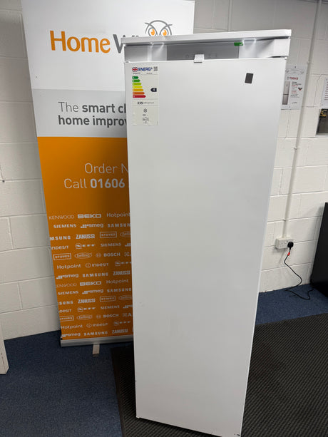 Hotpoint HTSD18F013H1 (06) 209 Litre Tall Built-In Freezer with No Frost - E Rated - (Graded Dented) - HW182606