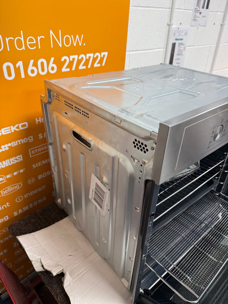 AEG BEX535A61M (82) 3000 Built-in Electric Single Oven with AirFry and Aqua Clean in Stainless Steel - A+ Rated - (Ex Display) - HW182282