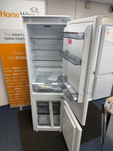 CDA FW727 (50) 70/30 Integrated Frost Free Fridge Freezer - E Rated - (Ex Display) - HW182750