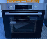 Bosch Series 4 HQA534BS3B (02) Built In Electric Single Oven with added Steam Function in Stainless Steel - A+ Rated - (Ex Display) - HW182154-02