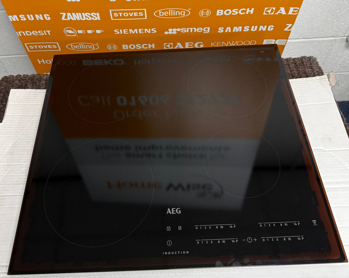 AEG IKB6440HFB 60cm Induction Hob in Black - (Ex Display - Minor Marks) - HW182383