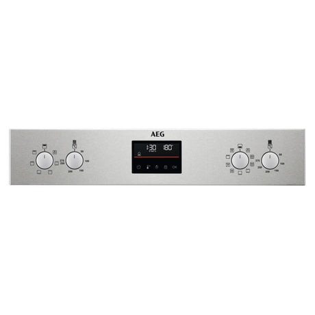 AEG 6000 Series DCB535060M (29) Double Built In Oven in Stainless Steel - A/A Rated - (Ex Display) - HW182729
