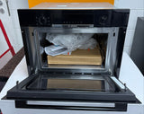 Bosch Series 4 CMA583MB0B (39) Integrated Compact Combination Microwave Oven in Black - (Ex Display) - HW182439