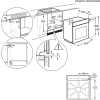 AEG BEX335011M (48) SurroundCook Built-in Electric Single Oven with Aqua Clean in Stainless Steel - A Rated - (Ex Display) - HW182248