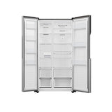 Teknix Side by Side American style Fridge Freezer in Inox Stainless Silver THSBS1791PX