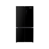 Teknix TMD19091SIBI 505 Litres Multi Door American Fridge Freezer in Dark Inox - E Rated Stock photo Front