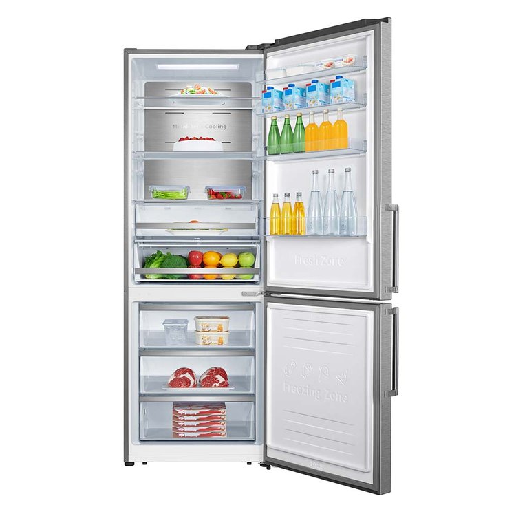 Teknix 70cm 495 Litre Fridge Freezer Total No Frost in Stainless FFH270X from HomeWise
