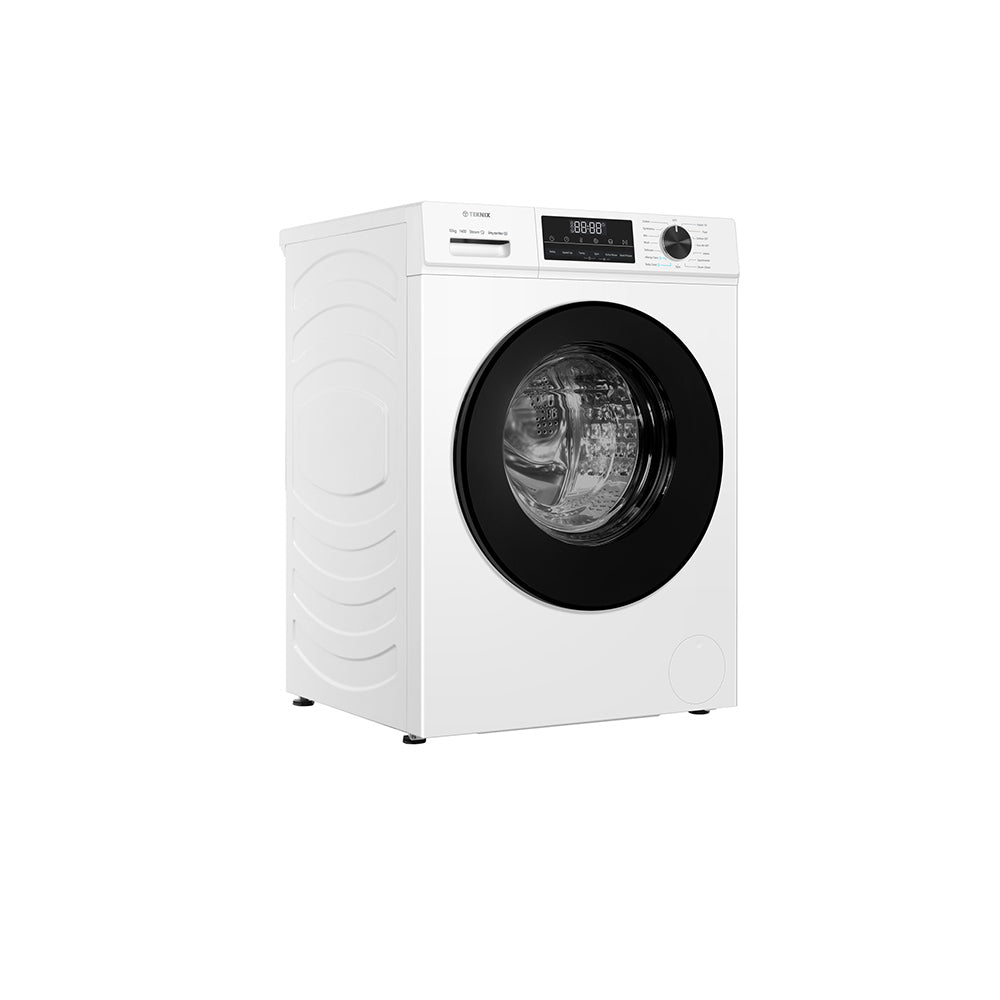 Teknix TK3W1014XW 10KG 1400 Spin Washing Machine in White  - A Rated - 3 Year Guarantee - POHW0100