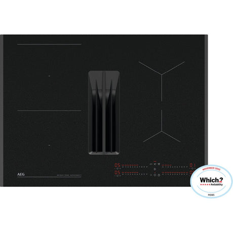 AEG SaphirMatt® TCH74B01FZ (61) 71cm 4 Zone Induction Hob with Venting Extraction in Matt Black - A+ Rated - (Tatty Box) - HW182361 - MANAGERS SPECIAL PRICE £1039.20
