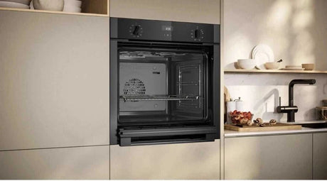 Neff B3ACE4AG3B (95) Slide & Hide® Electric Single Oven in Graphite Grey - A+ Rated - (Ex Display) - HW182795
