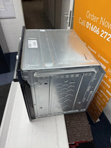 Beko Recycled Net® BBIS25300XC (61) Built-in Electric Single SimplySteam™ Oven with AeroPerfect™ - A Rated from HomeWise Appliances shop photo of right side panel 