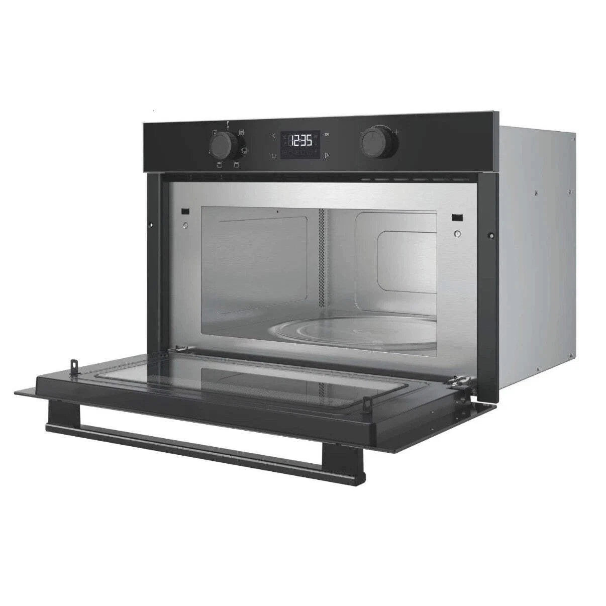 Hotpoint HPD 254CR BUK (92) 1000W 31 Litre Built-in Microwave and Grill in Black - (Blemished) - HW182492