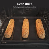 Hisense HDCEC5C10B (07) 50cm Electric Ceramic Cooker with Double Oven and AirFry Function in Black - A Rated - (Ex Display) _ HW182307