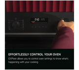 AEG Series 6000 OS6AB50AM (94) Sense Cook Aqua Clean Built-in Single Oven in Stainless Steel - A+ Rated - (Blemished) - HW182294
