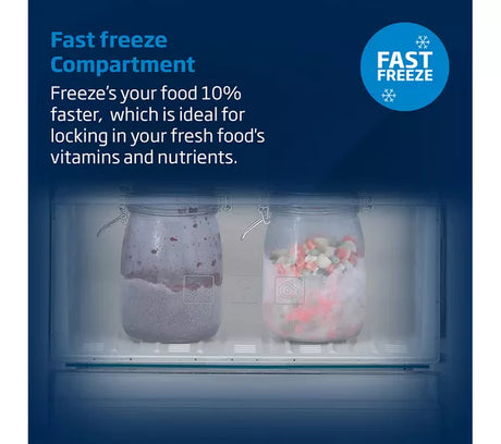 Beko BCFD4V50 (61) 50/50 Frost Free HarvestFresh™ Integrated Fridge Freezer with Sliding Hinge - E Rated - (Ex Display) - HW182661