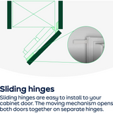 Hotpoint HTC20 T322 UK (77) 194cm Extra Tall 280L 70/30 Integrated No Frost Fridge Freezer - Sliding Door Hinge - E Rated - (Ex Display) - HW181977