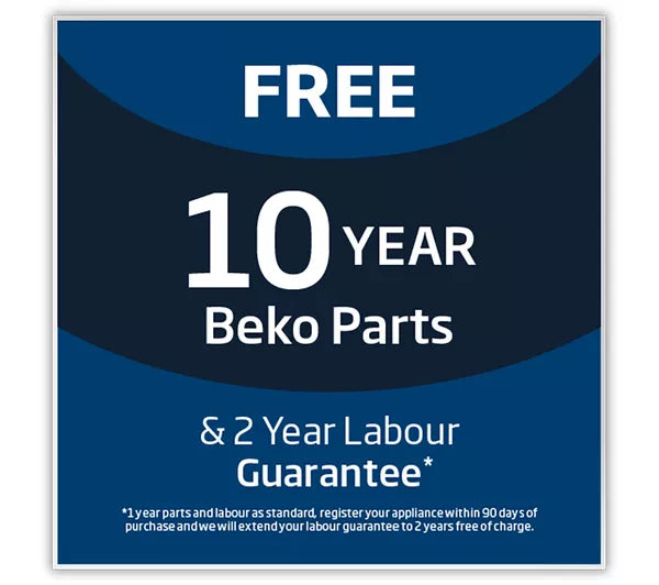 Beko BCFD4V50 (62) 50/50 Frost Free HarvestFresh™ Integrated Fridge Freezer with Sliding Hinge - E Rated - (Ex Display) - HW182462
