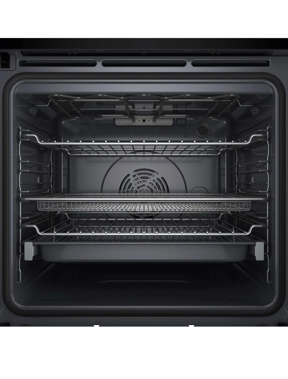 Hotpoint Class 6 HOI6A8PT1SXUK (45) Built in Single AirFry Oven with Pyrolytic Self Cleaning in Stainless Steel - (Ex Display Bemished) - HW182745