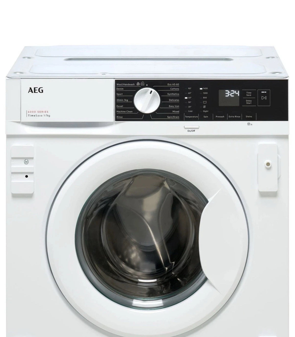 AEG LFX6G7434BI (98) 6000 Series ProSense Integrated 7 kg 1400 Spin Washing Machine - B Rated - (Ex Display) - HW182798