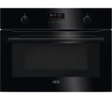 AEG KMK565060B (91) 8000 Series Combination Built In Microwave Oven in Black - HW181891