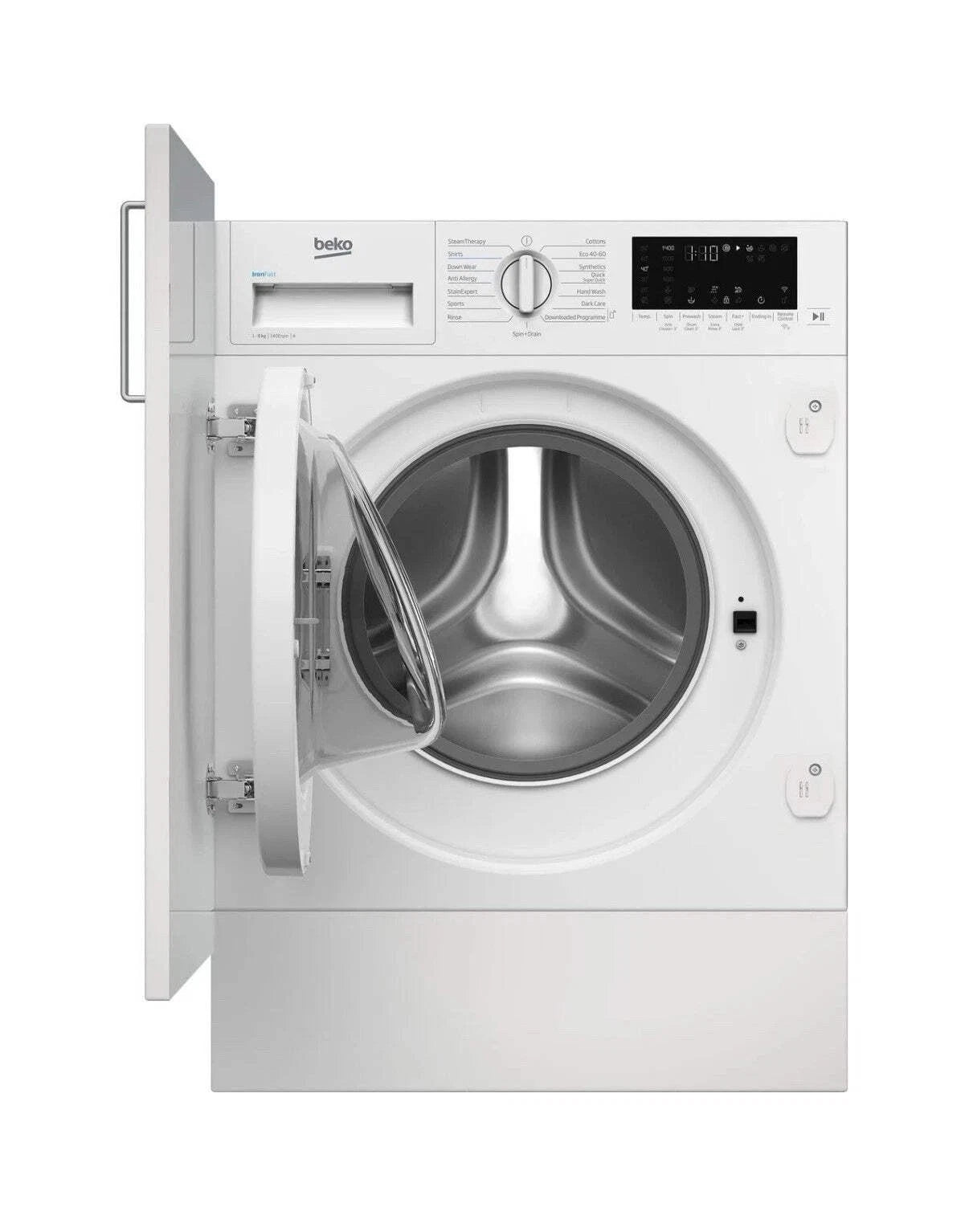 Beko WTIK94121F (38) Integrated 9KG 1400 Spin Washing Machine in White - A Rated - (Ex Display Dented) - HW181810