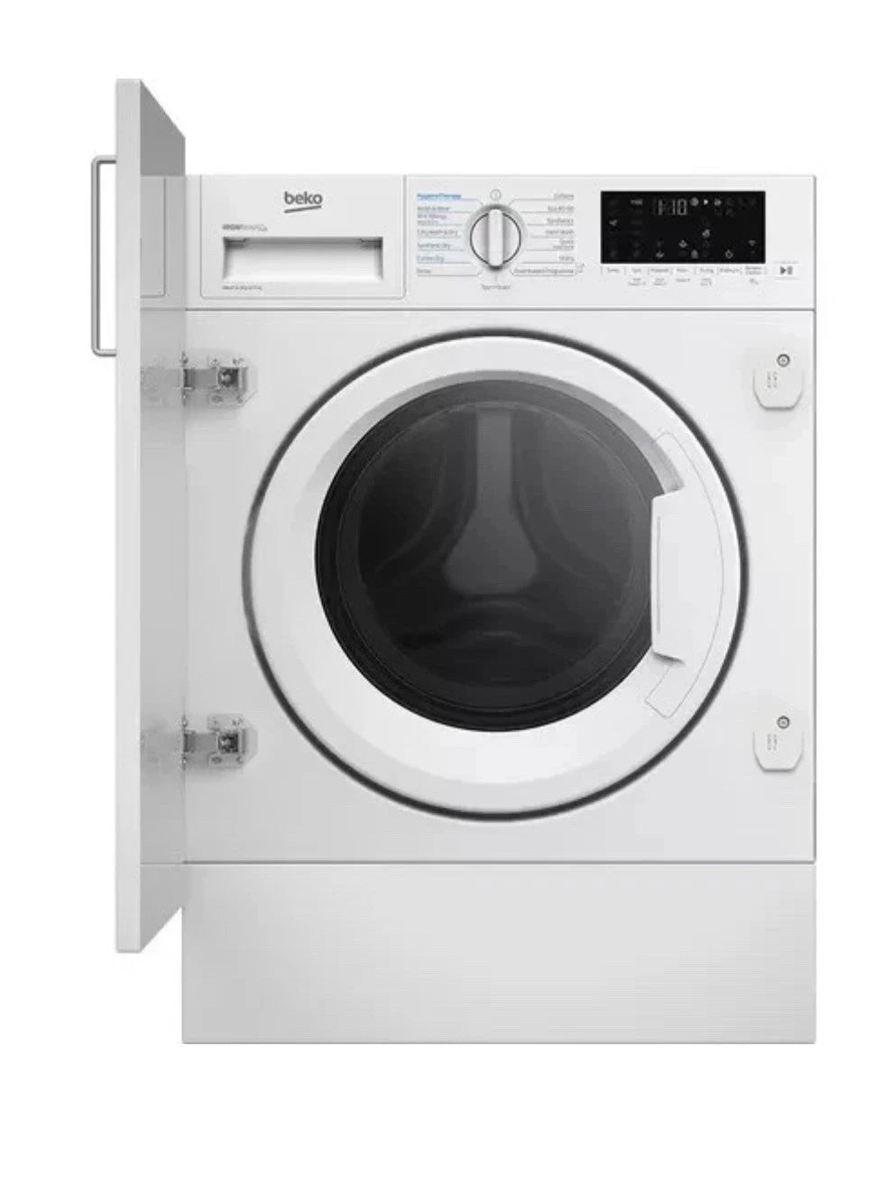 Beko Pro WDIK854441 (30) 8+5 KG 1400 Spin Integrated Washer Dryer in White - A Wash Rated - (Ex Display) - HW182730