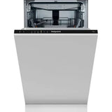 Hotpoint HP4ID11CS80UK (72) 45cm Slimline Integrated Dishwasher with 11 Place Settings - D Rated - (Ex Display) - HW182572