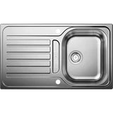 Blanco Lanis 45 S-IF 1.0 Bowl Reversible Inset Sink in Stainless Steel with Waste Kit - (New Boxed) - HW182832-SW
