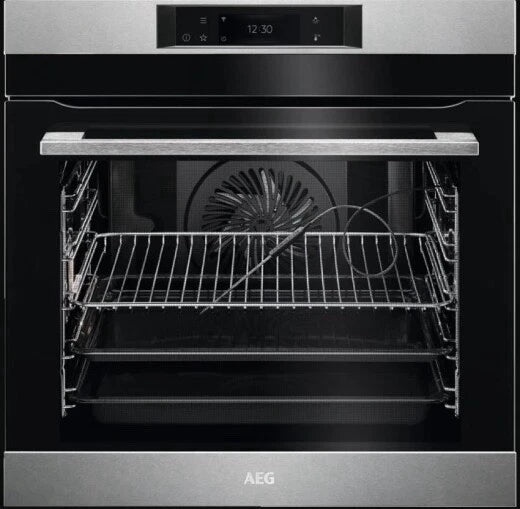 AEG BPK748380M (24) Built-in Electric Single Oven with Pyrolytic Self Cleaning in Stainless Steel - A++ Rated - (Blemished) - HW182324