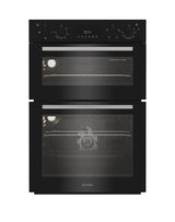 Indesit D11 10D B (04) Electric Built-in Double Oven in Black - A/A Rated - (Ex Display) - HW182304