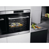 AEG 7000 BSK772380M SteamCrisp Built-In Single Oven with Pyrolytic Self Cleaning in Stainless Steel - A+ Rated (Blemished) - HW181820