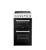 New World 444412057 (75) FDO 50E 50cm Electric Ceramic Cooker in White - (Ex Display) - HW182375