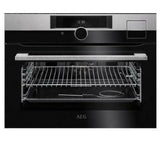 AEG KSK892220M SteamPro Compact Oven in Stainless Steel - A+ Rated - (Ex Display) - HW182074 - MANAGERS SPECIAL PRICE £479.20