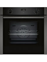 Neff B3ACE4AG3B (95) Slide & Hide® Electric Single Oven in Graphite Grey - A+ Rated (Ex Display) - HW182795