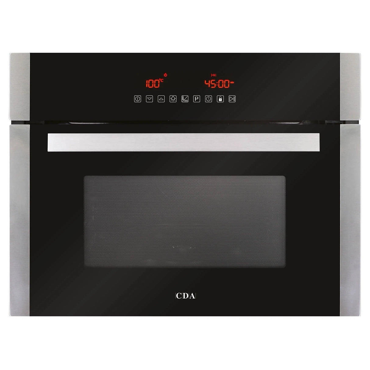 CDA VK902SS Built-in Compact Combination Microwave & Fan Oven with Grill in Stainless Steel - (Ex Display) - HW181808