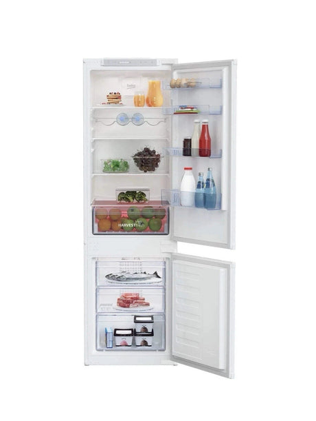 Beko BCFD4V73 (91) 70/30 Frost Free HarvestFresh™ Integrated Fridge Freezer with Sliding Hinge - E Rated - (New Tatty Box) - HW182591