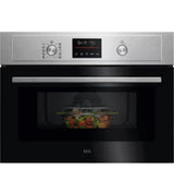 AEG 5000 KOX36506GM CombiAir Built-in Microwave Oven and Grill in Stainless Steel - (Tatty Box) - HW182583