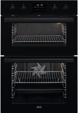 AEG 6000 DCB535060B (65) Surround Cook Double Built-in Oven in Black - A/A Rated - (Ex Display ) - HW182565