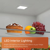 Hotpoint HTC20 T322 UK (77) 194cm Extra Tall 280L 70/30 Integrated No Frost Fridge Freezer - Sliding Door Hinge - E Rated - (Ex Display) - HW181977