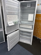 AEG 7000 NSC7G752ES 75cm x 190cm 70/30 Integrated Fridge Freezer with Sliding Door Hinge in White - E Rated - HW181903