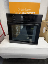 Zanussi ZOPNX6K2 (31) Built-in Electric Single Oven with Pyrolytic Self Cleaning in Black - A+ Rated - (Blemished) - HW181831