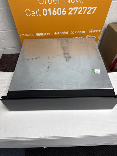 AEG KDK911424M (26) 14cm Warming Drawer in Black Glass - (No Front Branding) - HW181926