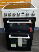 New World 444412057 (75) FDO 50E 50cm Electric Ceramic Cooker in White - (Ex Display) - HW182375
