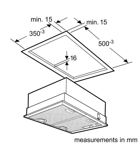 Neff N30 D5645X0GB (46) Canopy Extractor Hood in Silver - (Tatty Box) - HW182146